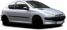 Peugeot 206  typ 2 3 door