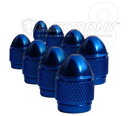 Ventilky, TPMS  Čiapočky k ventilom C05B modré 8ks