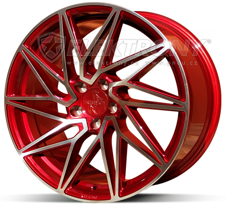 Alu kola Keskin KT20 Candy Red 8,5x19 5x112 ET45