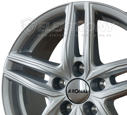 Alu kola RONAL R65 Silver 6,5x17 5x100 ET37