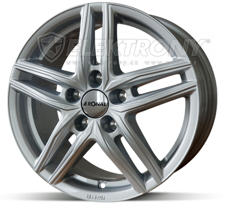 Alu kola RONAL R65 Silver 6,5x17 5x100 ET37